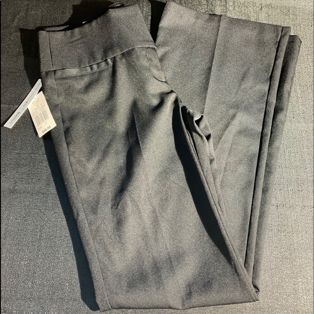 NWT JOE benbasset Woman’s  7 Black Pants Bootcut